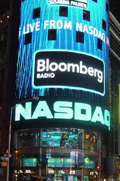 NASDAQ na Times Square, em Nova Iorque